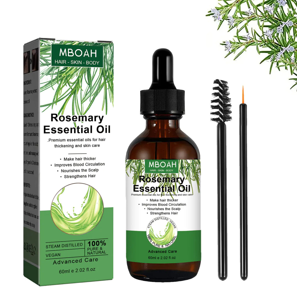 Rosemary Hair Oil for Shine, Nourishment & Circulation