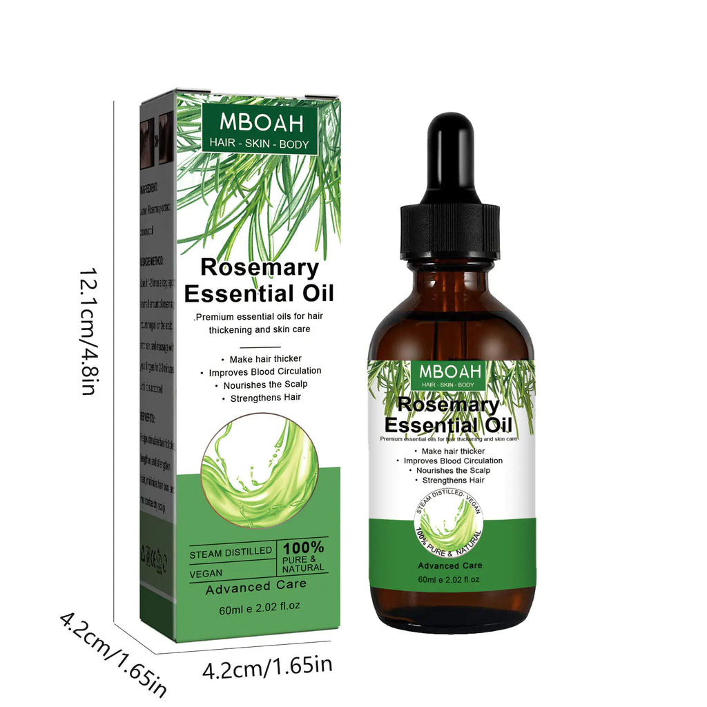 Rosemary Hair Oil for Shine, Nourishment & Circulation